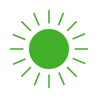 Solar panel icon